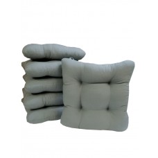 Bambu Sandalye Minderi 6 Adet Füme Renk 45X45 Cm-Fitsdekor Bambu Sandalye Minderi 6 Adet Füme Renk 45X45 Cm-Fitsdekor